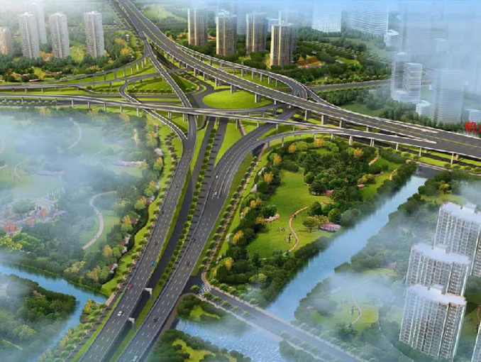 風(fēng)情大道(機場路-金城路)改建工程-(機場路-建設(shè)二路)